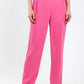 Caroline Rose - Women's Matte Crepe Straight Leg Pants