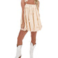 Lena - Sweet On You Bow Bubble Mini Dress
