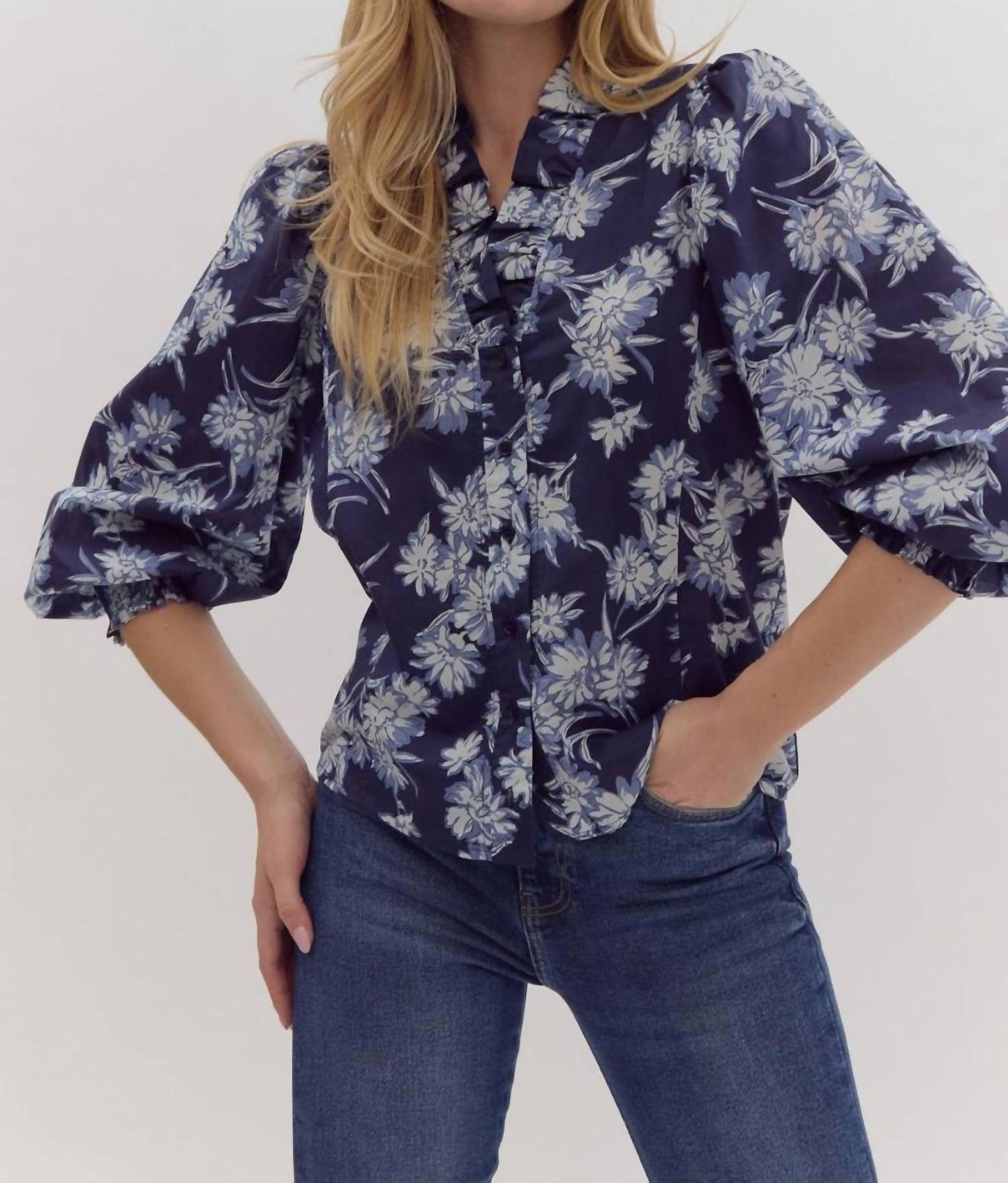 Entro - Tallulah Floral Top