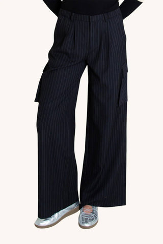 Find Me Now - Archie Pinstripe Pants