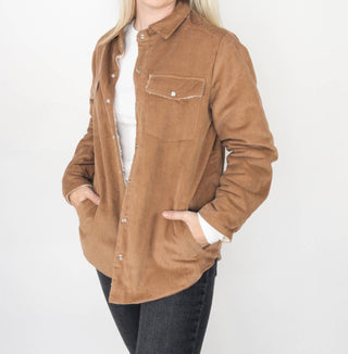 Bluivy - Corduroy Sherpa-lined Jacket