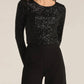 Z Supply - Sequin Long Sleeve Top