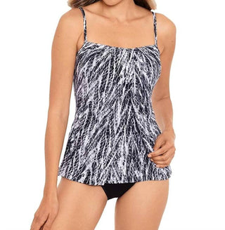 Miraclesuit - Chevron Python Jubilee Tankini Top