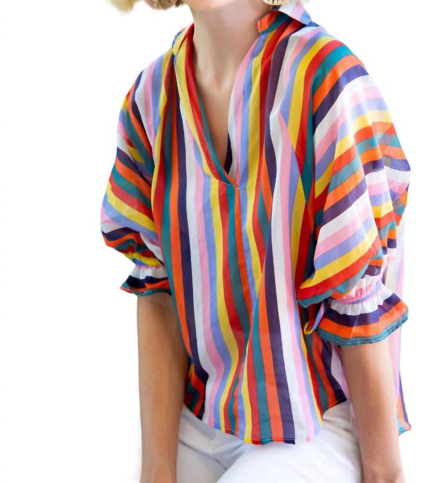 Eva Franco - Alejandra Striped Top