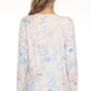 Pj Salvage - Painterly Perfect Long Sleeve Lounge Top