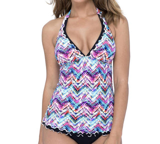 Perfil por Gottex - Fantasia Halter Tankini Top