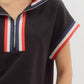 Entro - Racing Stripes Half Zip Top