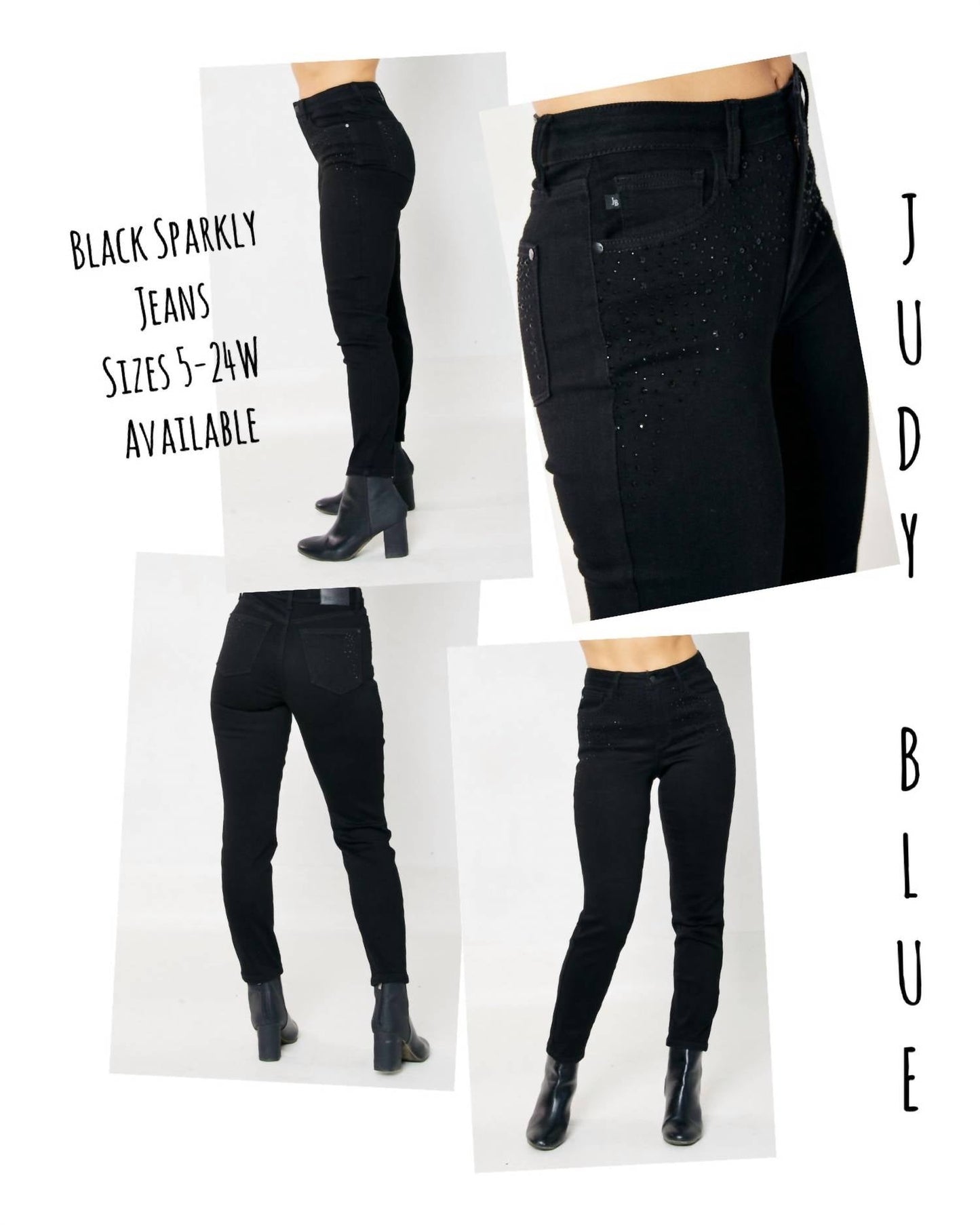 Judy Blue - Women's Rhinestone Skinny Jeans