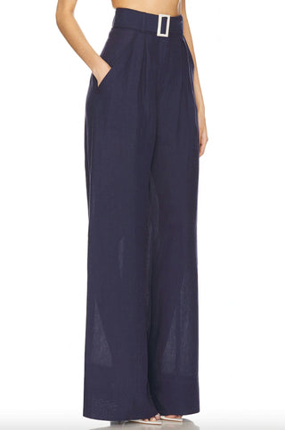 Matthew Bruch - Wide Leg Pleated Pants