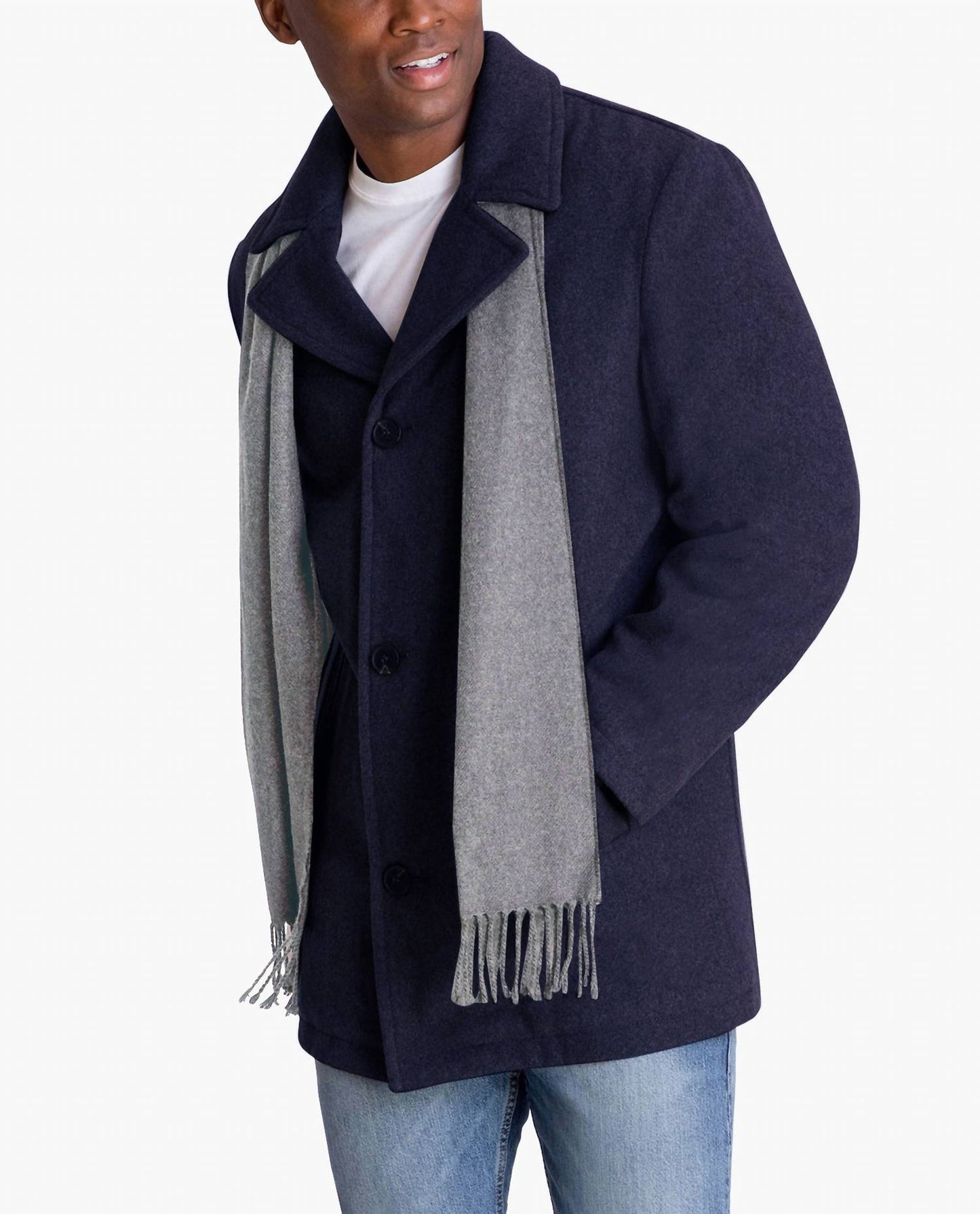 London Fog - London Fog Amity Single Breasted Wool Jacket