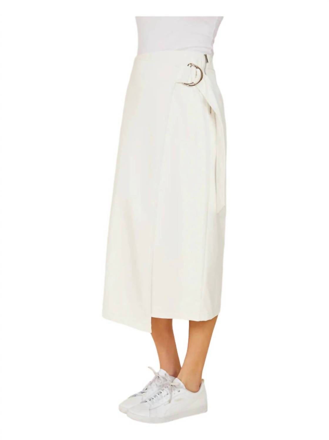 Dolce Cabo - Vegan Leather Wrap Skirt