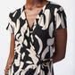 Joseph Ribkoff - Geometric Wrap Front Dress