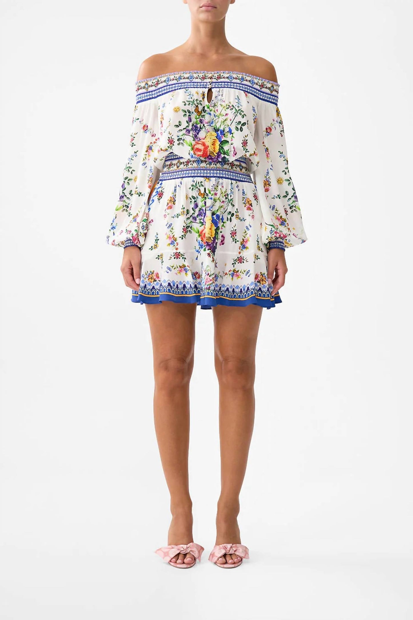 Camilla - Off Shoulder Short Dress