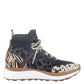 Otbt - Women's Hybrid In Animal Print High Top Sneakers