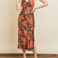 Entro - Floral Midi Dress