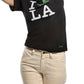 On This Day - Embroidered La Loves Weed Short Sleeve Sweatshirt