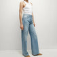 Veronica Beard - Taylor High Rise Wide Leg Jean