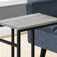 Accent Table, C-Shaped, Contemporary & Modern, Versatile Use