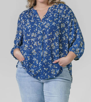 Nydj - Blusa Pintuck - Plus