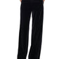 Good American - VELVET WIDE LEG TROUSER