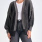Elan - Ombre Ribbed Sweater Cardigan