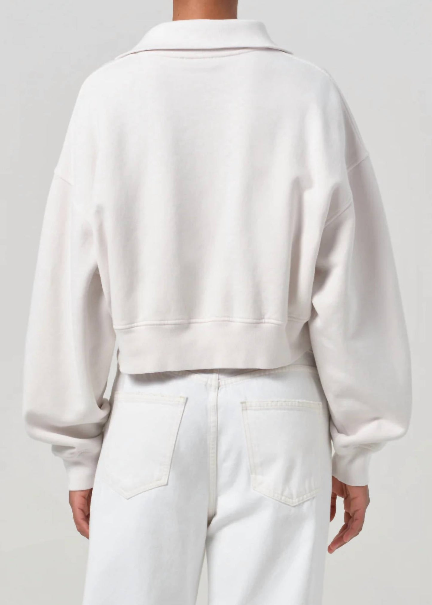 Agolde - Bethan Quarter Zip Sweater