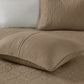 Reversible Quilt Set Mocha King/Cal King