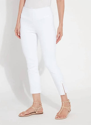 Lysse - Legging Crop Demin Bordada Poppy