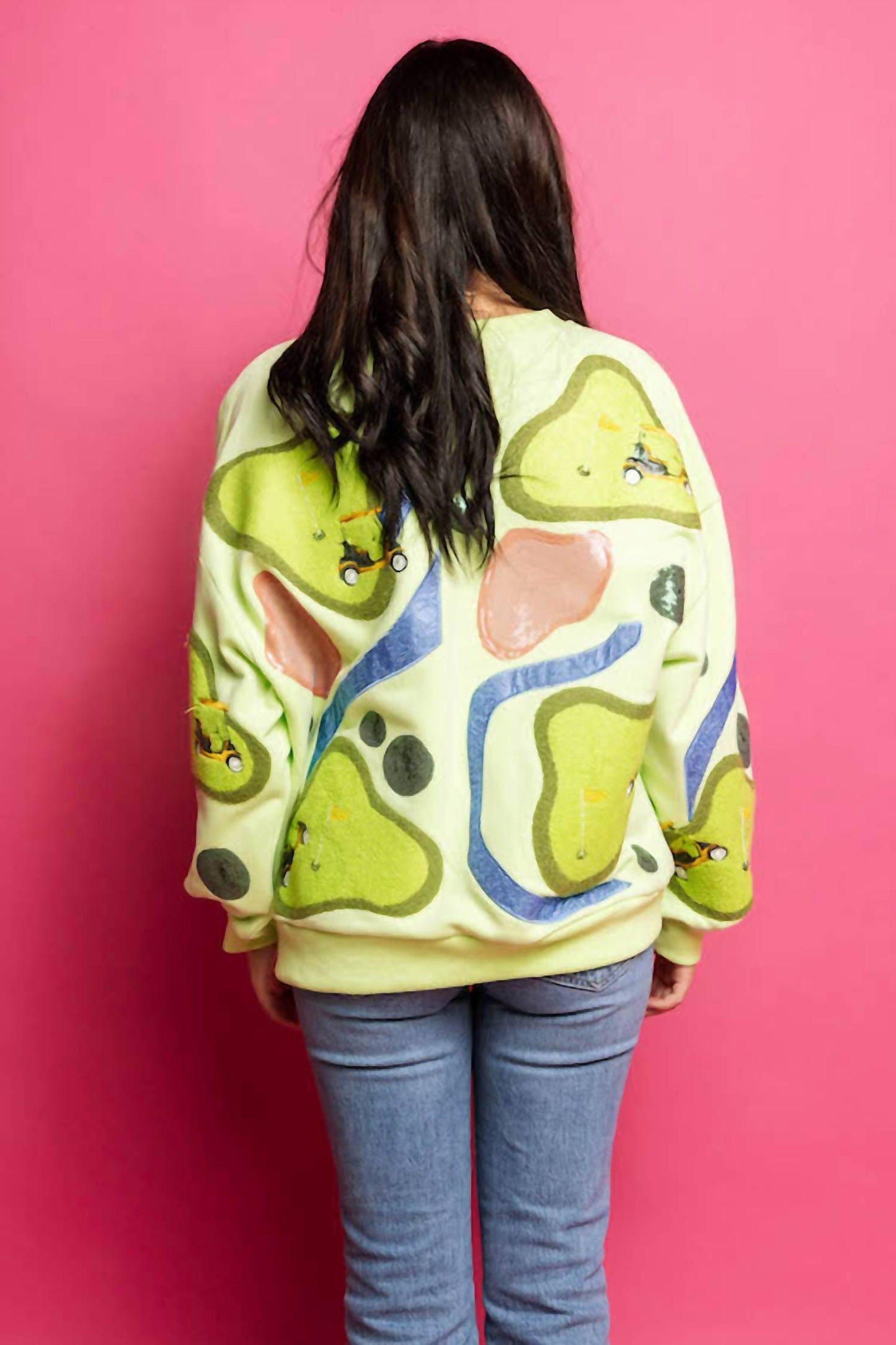 Queen Of Sparkles - Golf Course Sweatshirt