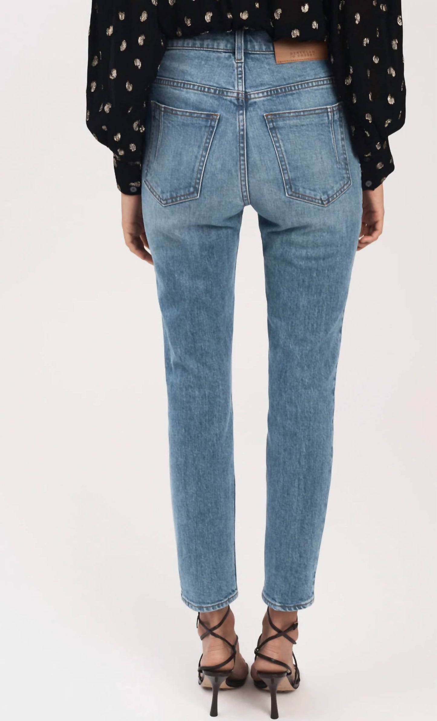 Derek Lam 10 Crosby - Eden 5 Pocket Slim Straight Leg Jean