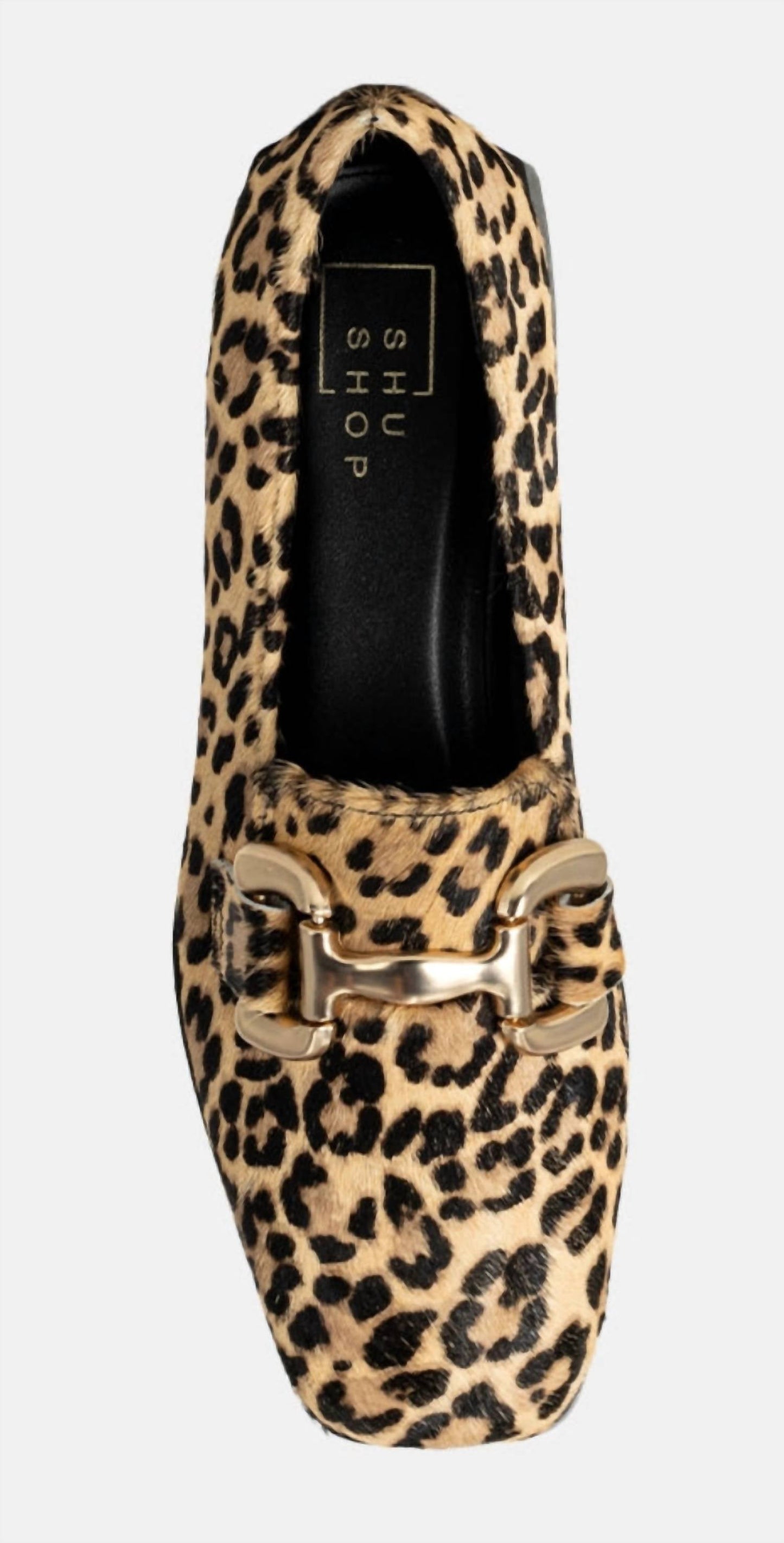 Shu Shop - Women's Therese Leopard Hair Loafers