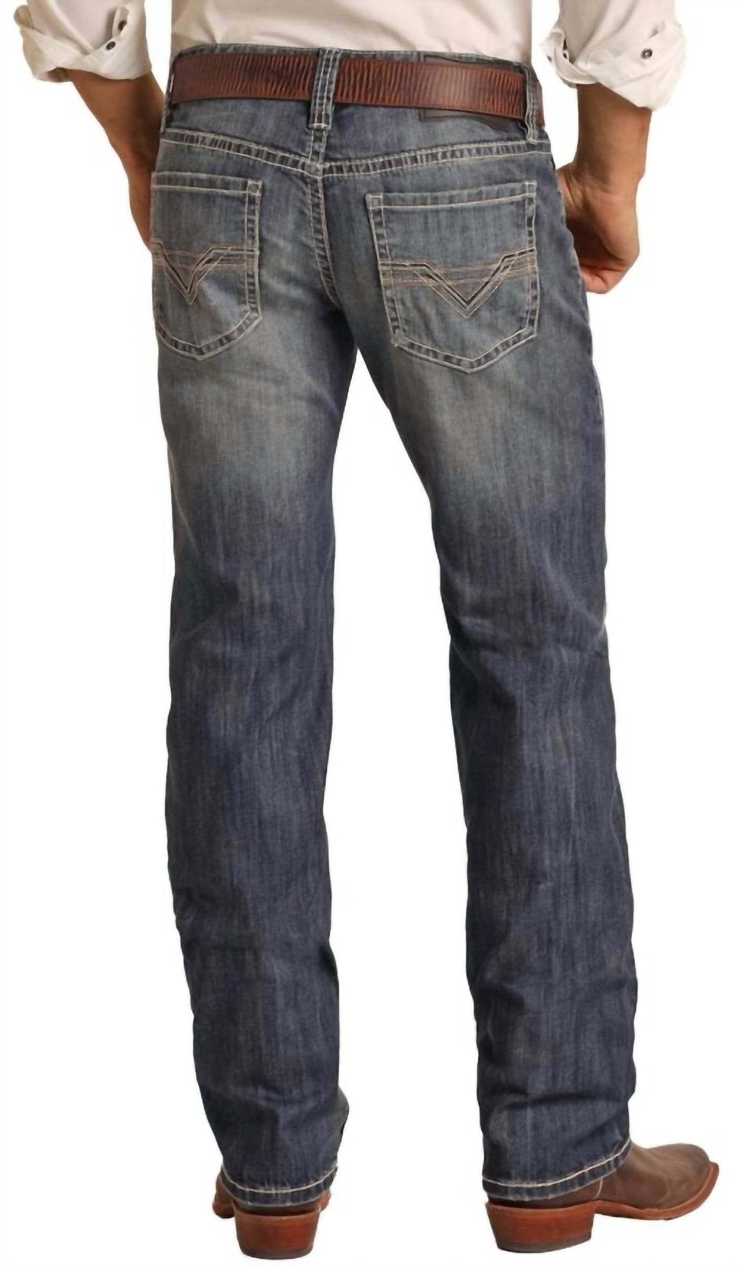 Rock & Roll Denim - Pistol Relaxed Stackable Bootcut Jean