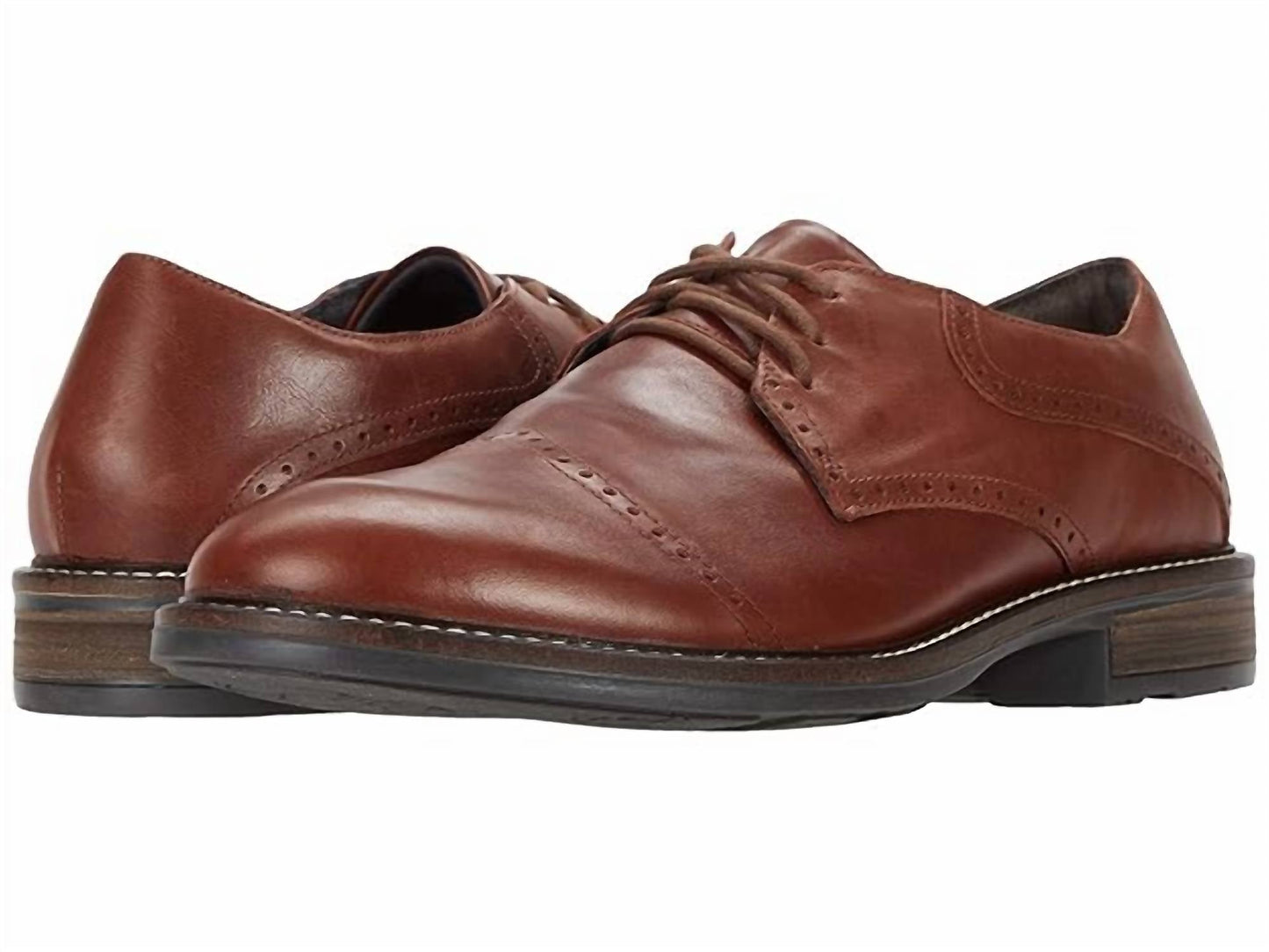 Naot - Men's Leader Soft Leather Lace Up Loafers