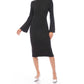 Fifteen Twenty - Sweater Long Sleeve Midi Dress
