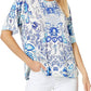 Johnny Was - Farrow Oversized Cropped Tee