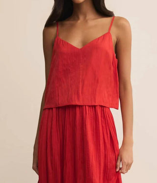 Z Supply - Blusa Fiore Crinkle Satin