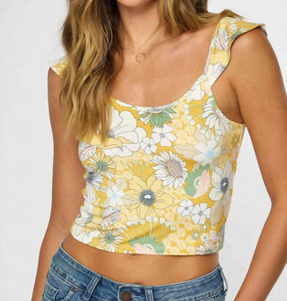O'Neill - Top curto floral Andy