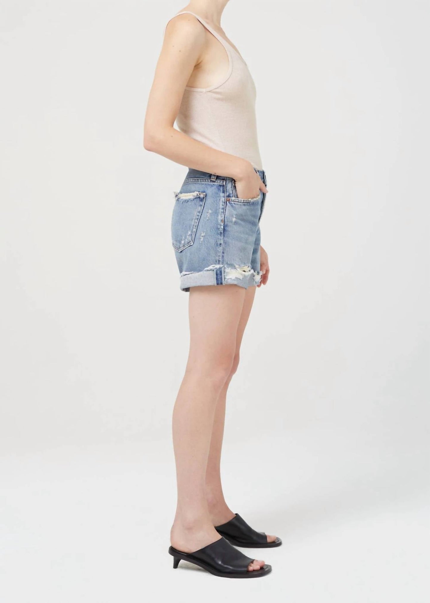 Agolde - Parker Long Short With Cuff