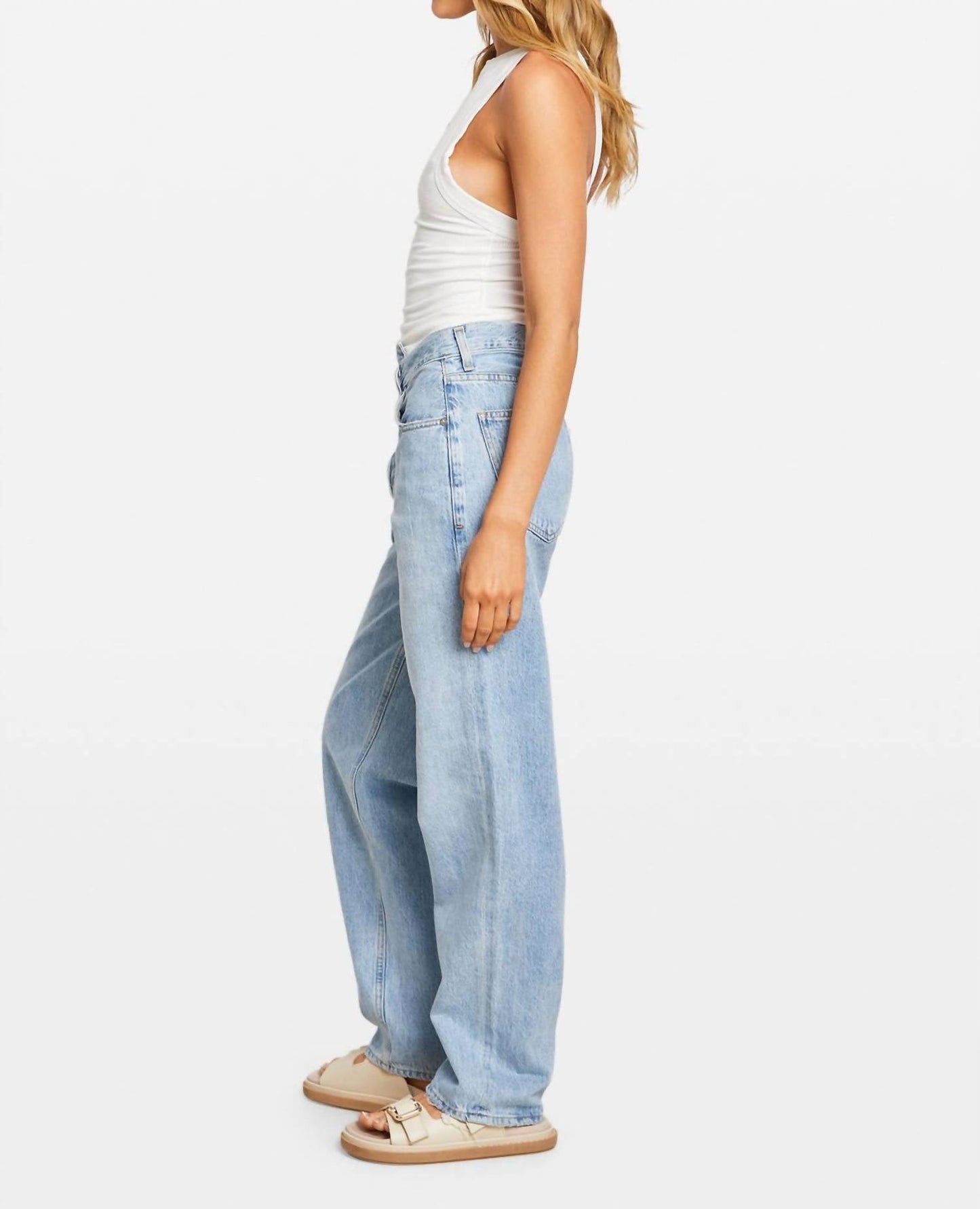 Agolde - Calça Jeans Cruzada