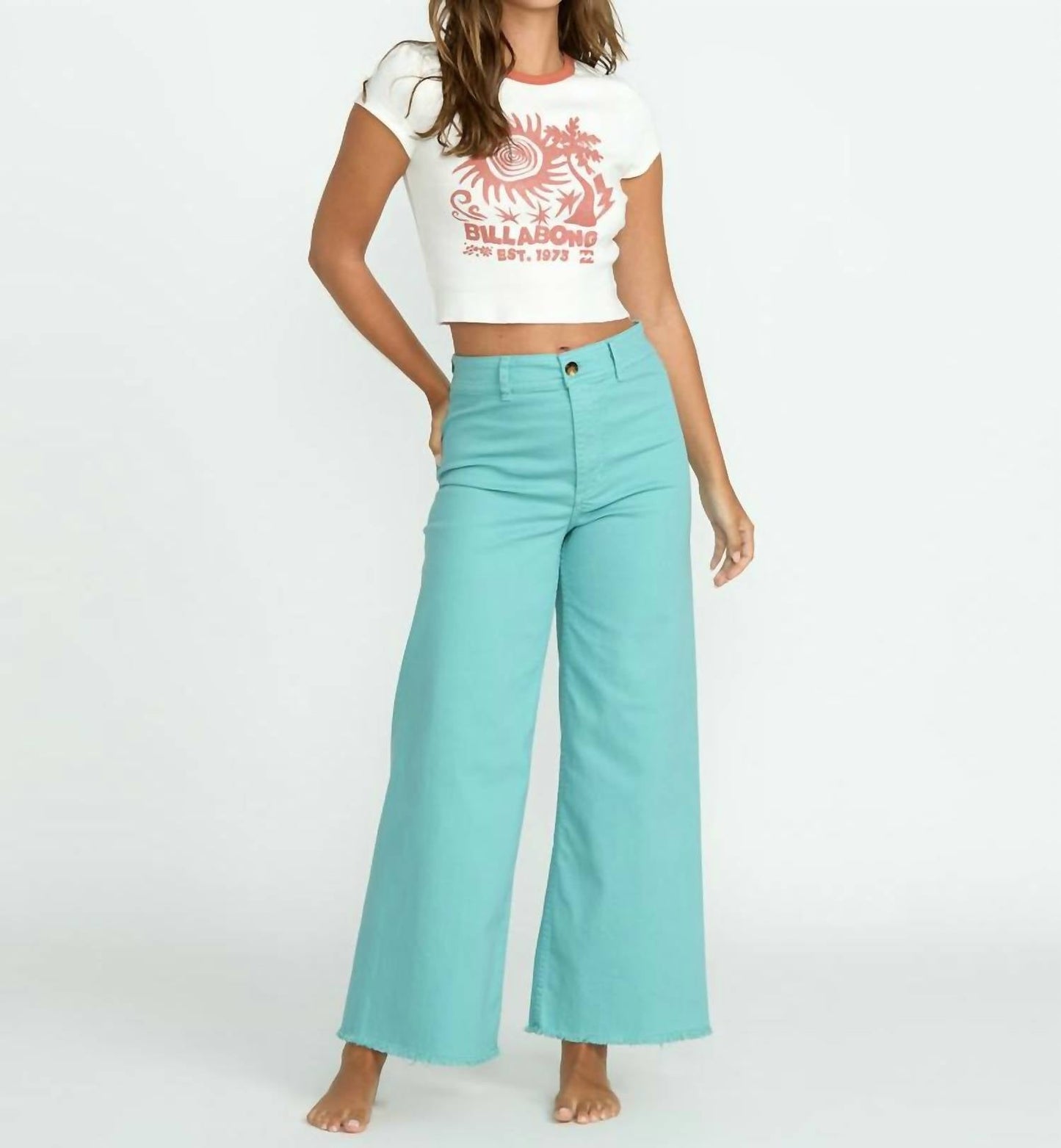 Billabong - Free Fall Twill High-waist Pants
