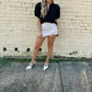 Elan - V-neck Top With Bubble Sleeve