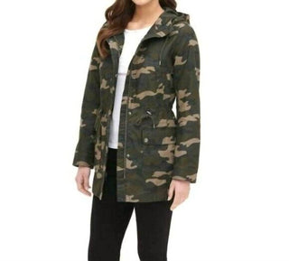Levi'S - Jaqueta Parka com Capuz e Estampa Camuflada Jess Cotton Fishtail