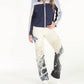 Paparazzi - Stretch French Terry Umbrella Print Lounge Pant With Raw Hem