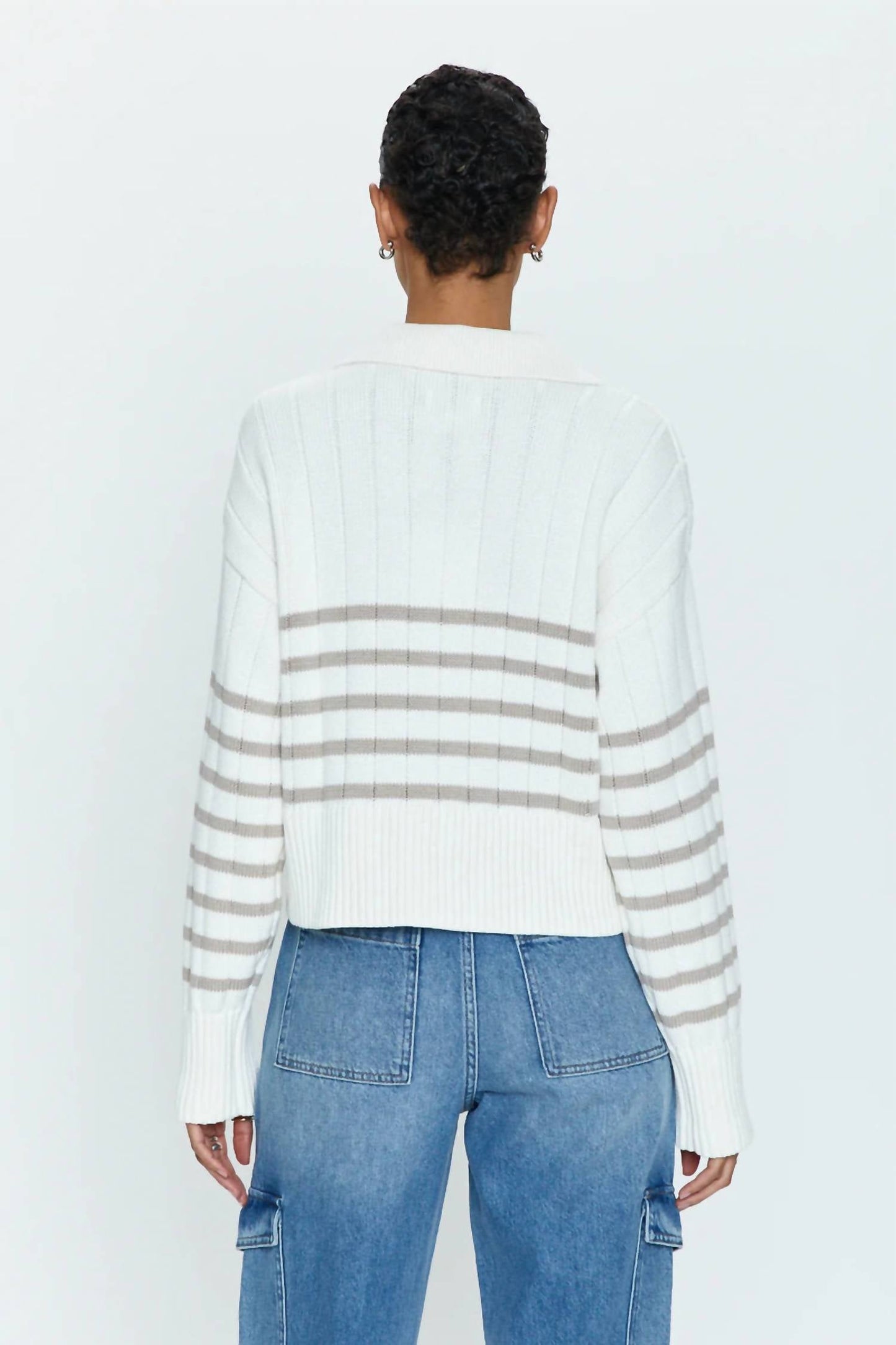 Pistola - Arlo Stripe Polo Sweater