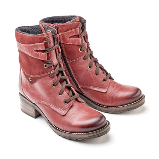 Dromedaris - Women Kara Scrunched Leather & Suede Boot