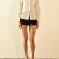 2.7 August Apparel - Darling Diva Embellished Button Up Top