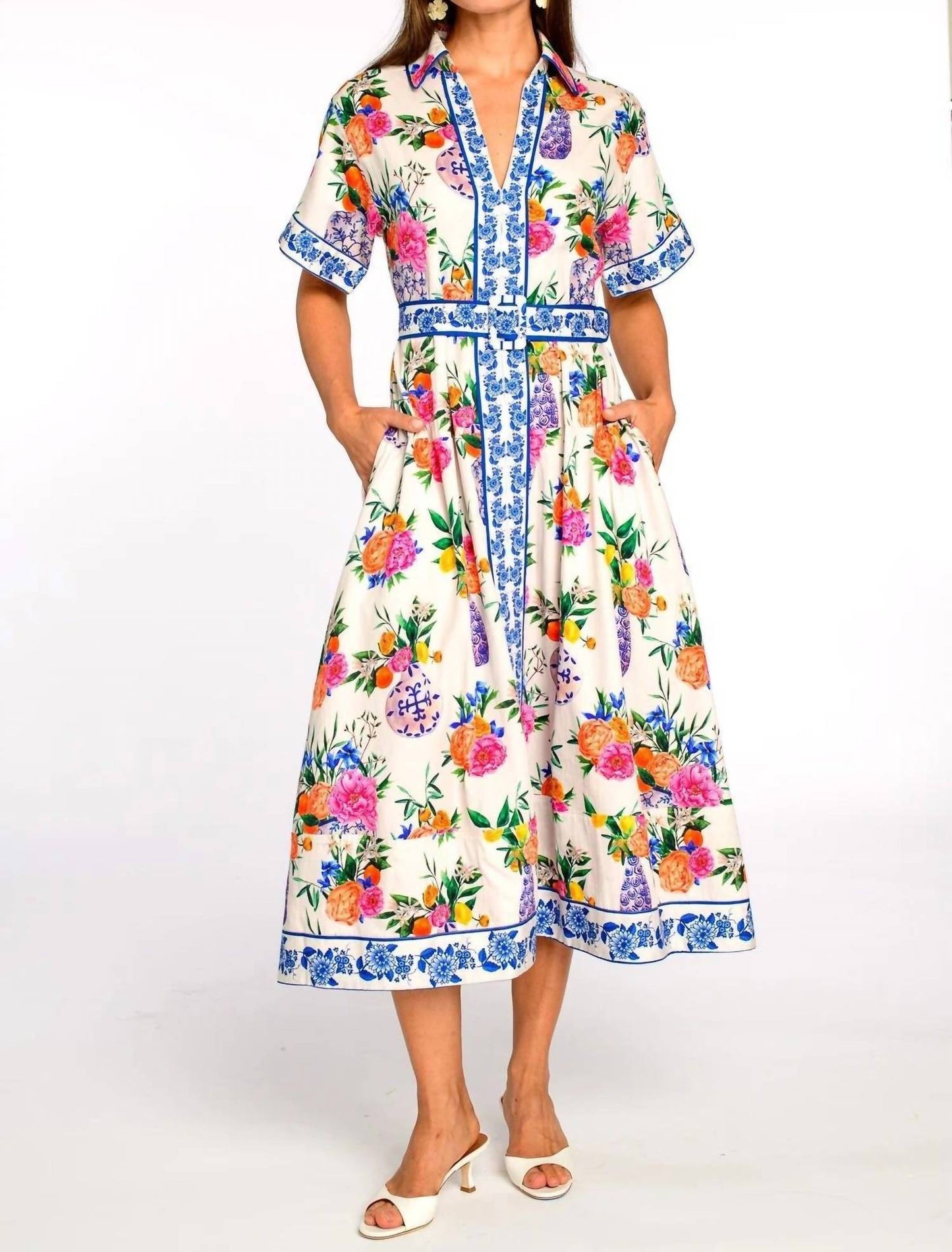 Elizabeth James The Label - Collins Midi Dress