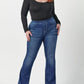 Cello - Plus Size Mid Rise Flare Jegging