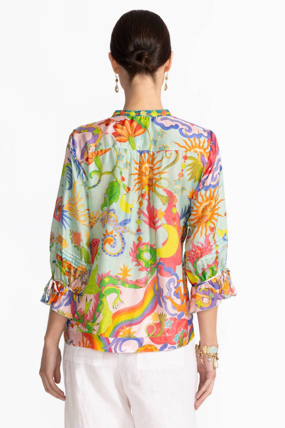 Johnny Was - Vacanza V-neck Blouse