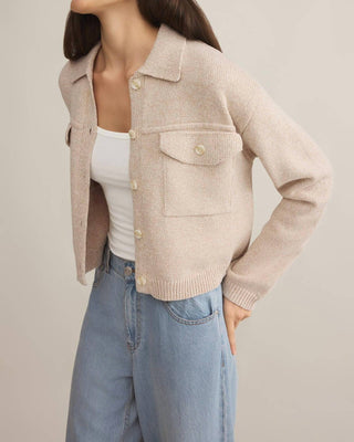 Z Supply - Jaqueta de malha Carmel